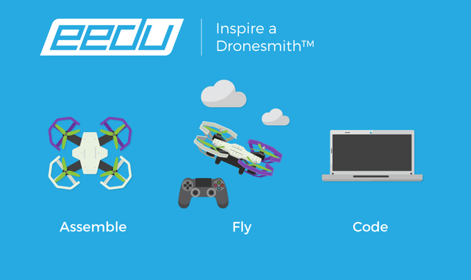 EEDU An easy educational drone kit for learning robotics