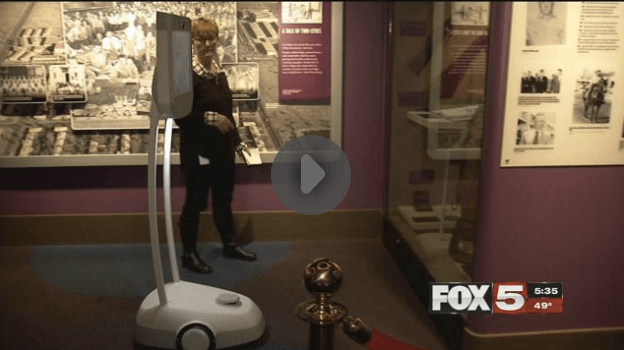 Robot to provide virtual tours of Mob Museum