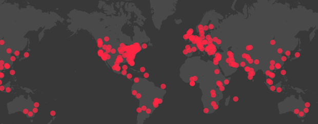 Startup Grind Map