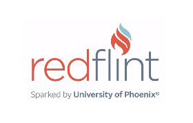 RedFlint experience center logo