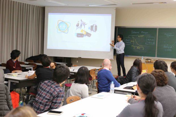 David Ngo teaches a Behavior Design Masterclass workshop for tech entrepreneurs