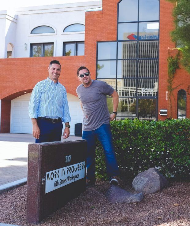 Introducing Kenny and Kurt, the new owners of Work in Progress, a popular coworking space in Las Vegas
